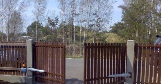 Купить распашные ворота из штакетника Кимры, цена от 2771 руб.
