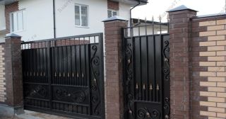 Купить распашные ворота кованные Кимры, цена от 4862 руб.